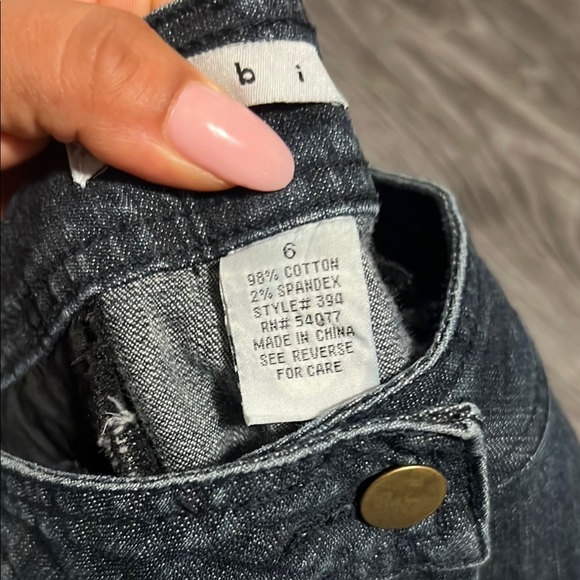 CAbi Blue Straight Leg Jeans with Classic Indigo Wash - Picture 6 of 7